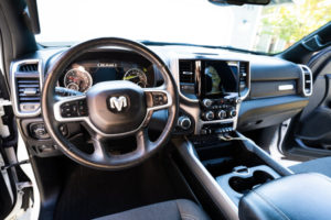 Dodge RAM interior detail